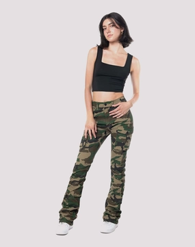 Fashion customization Grindhouse Twill Wood Camo Pants Vintage - inspired fashion