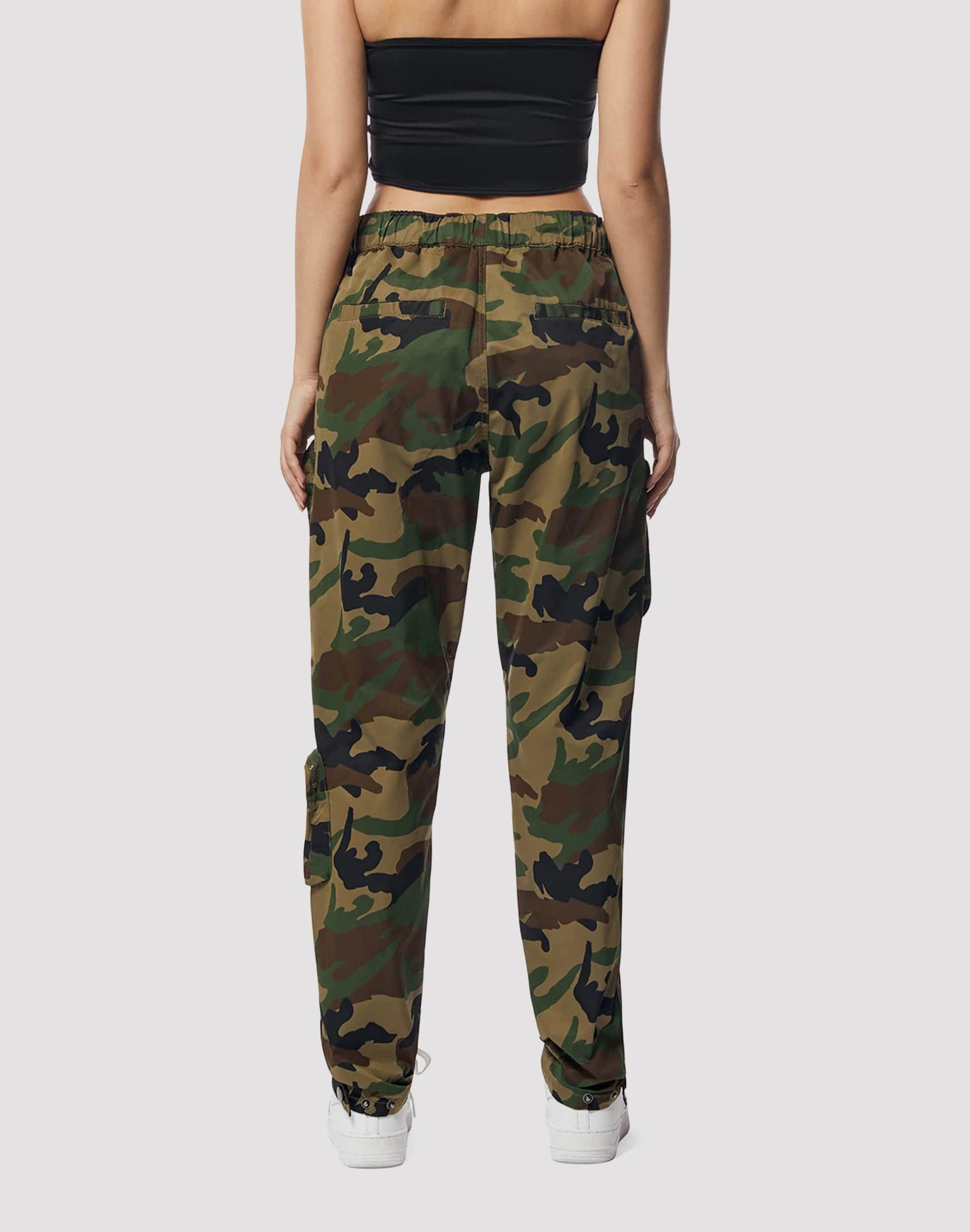 Fashion essentials Grindhouse Nylon Cargo Camo Pants