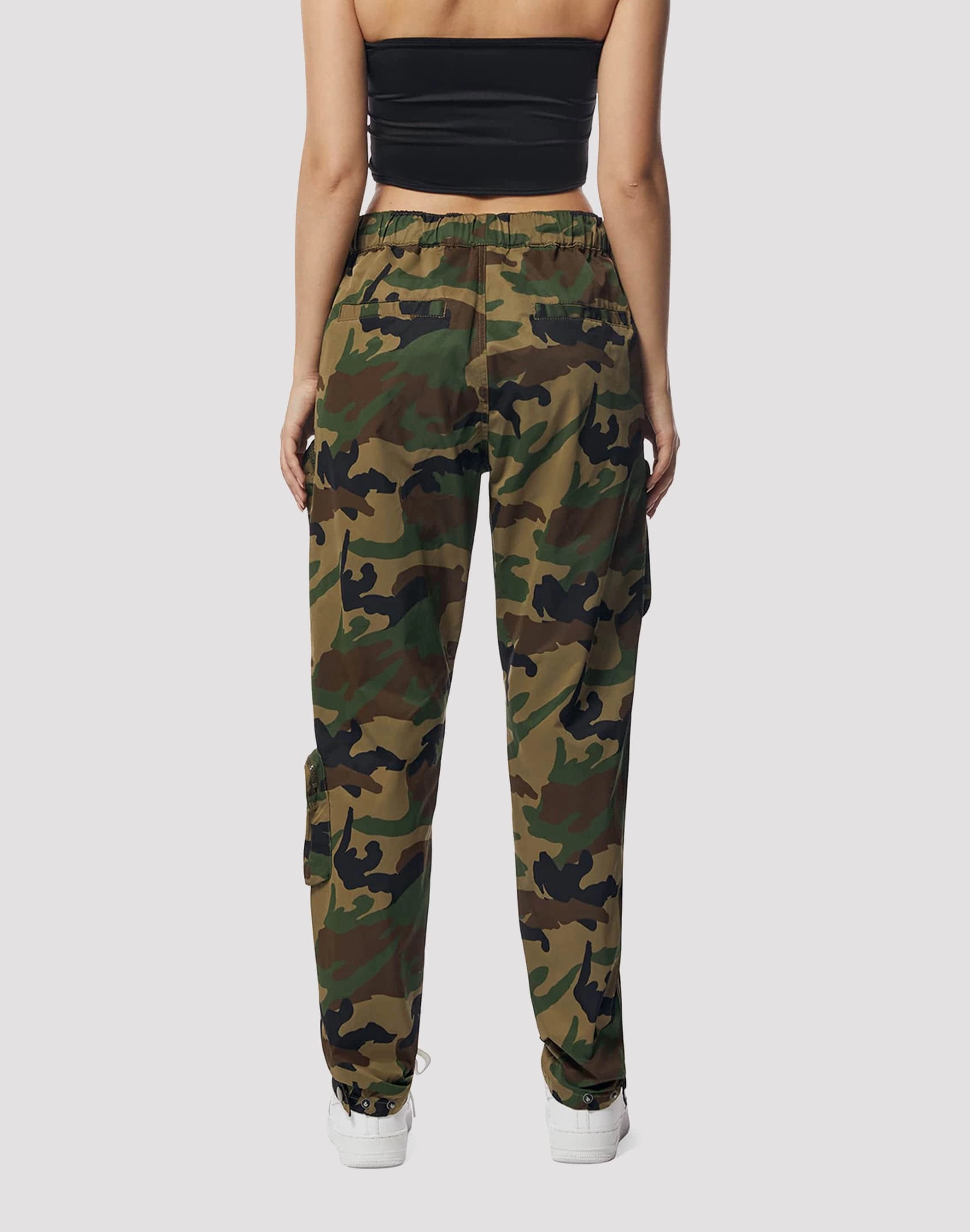 Fashion essentials Grindhouse Nylon Cargo Camo Pants