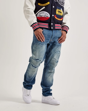Fashion essentials Jordan Craig Collins Straight Jeans High - end fashion