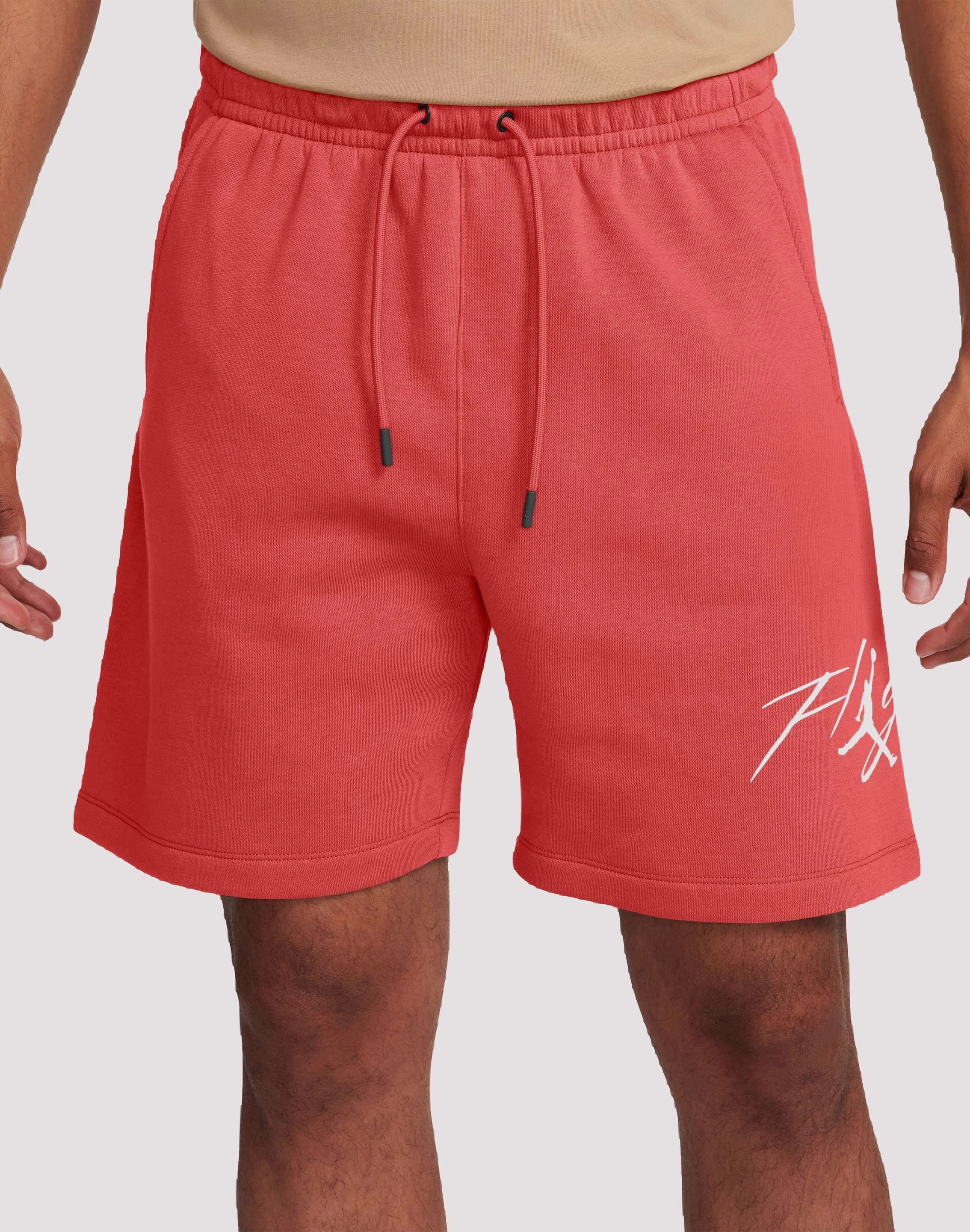 Jordan Essentials Fleece Red Shorts Fashion trends by region Linen - crafted fashion