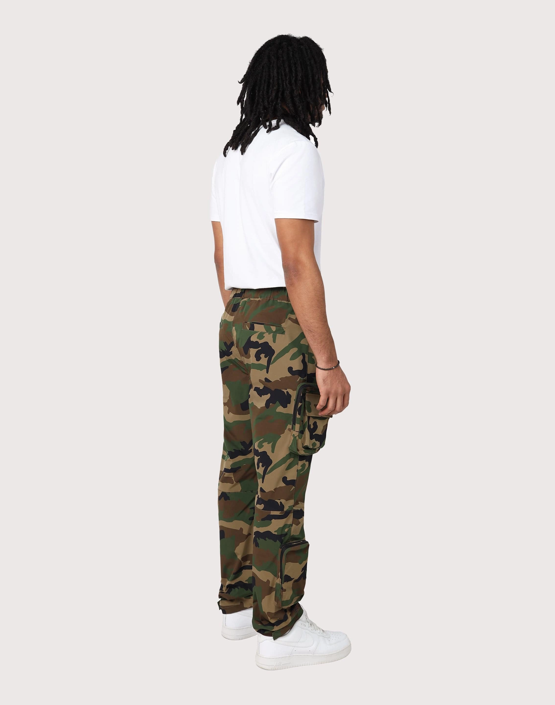 Fashion events Grindhouse Utility Nylon Wood Camo Cargo Pants