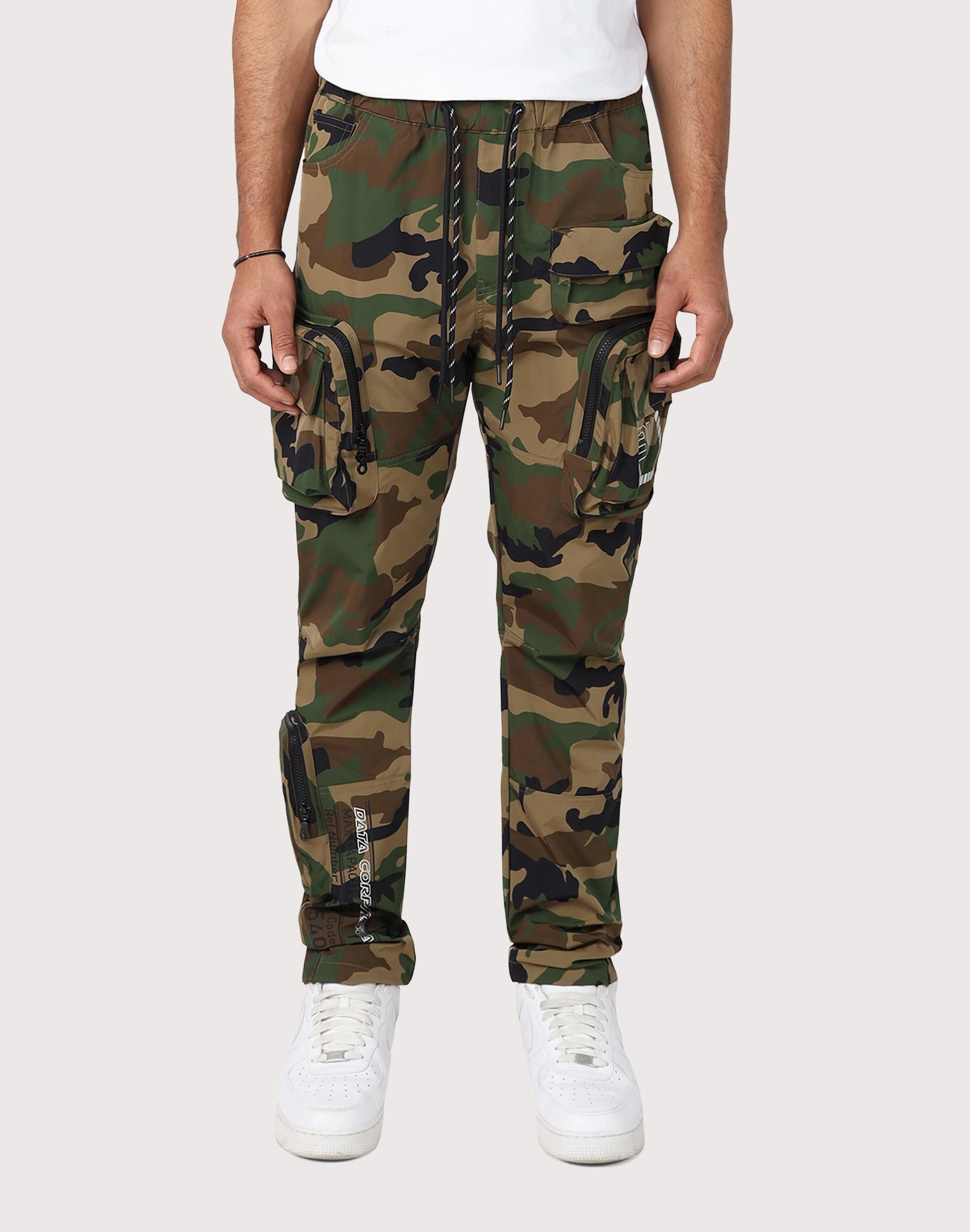 Business casual wear Grindhouse Utility Nylon Wood Camo Cargo Pants Organic fashion products
