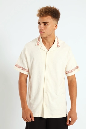 Fashion events Resort Embroidered Knit Shirt - Off White Fashion influencers' recommendations