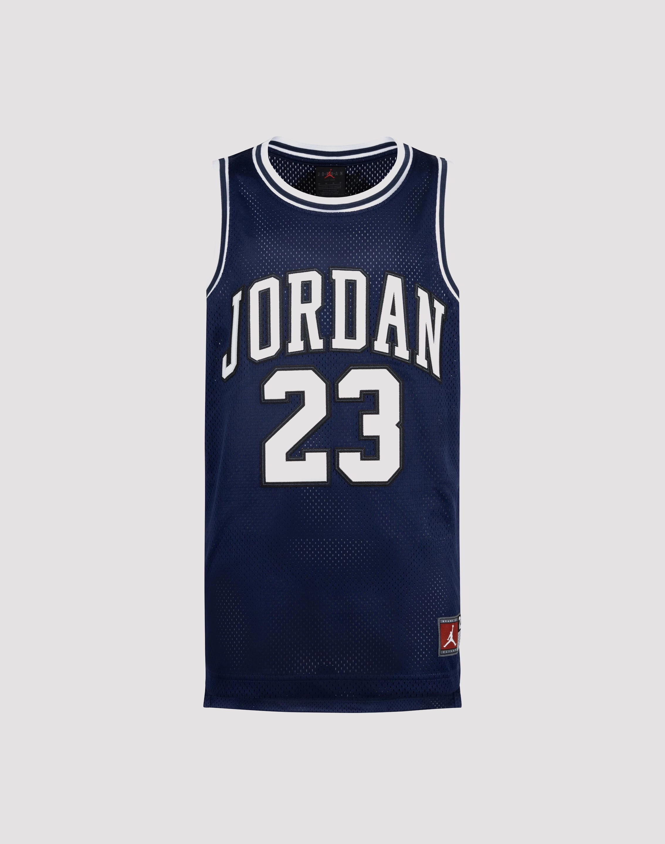 Wool - sourced fashion Jordan Big Boys'  Mid Jersey - Navy Linen - crafted fashion