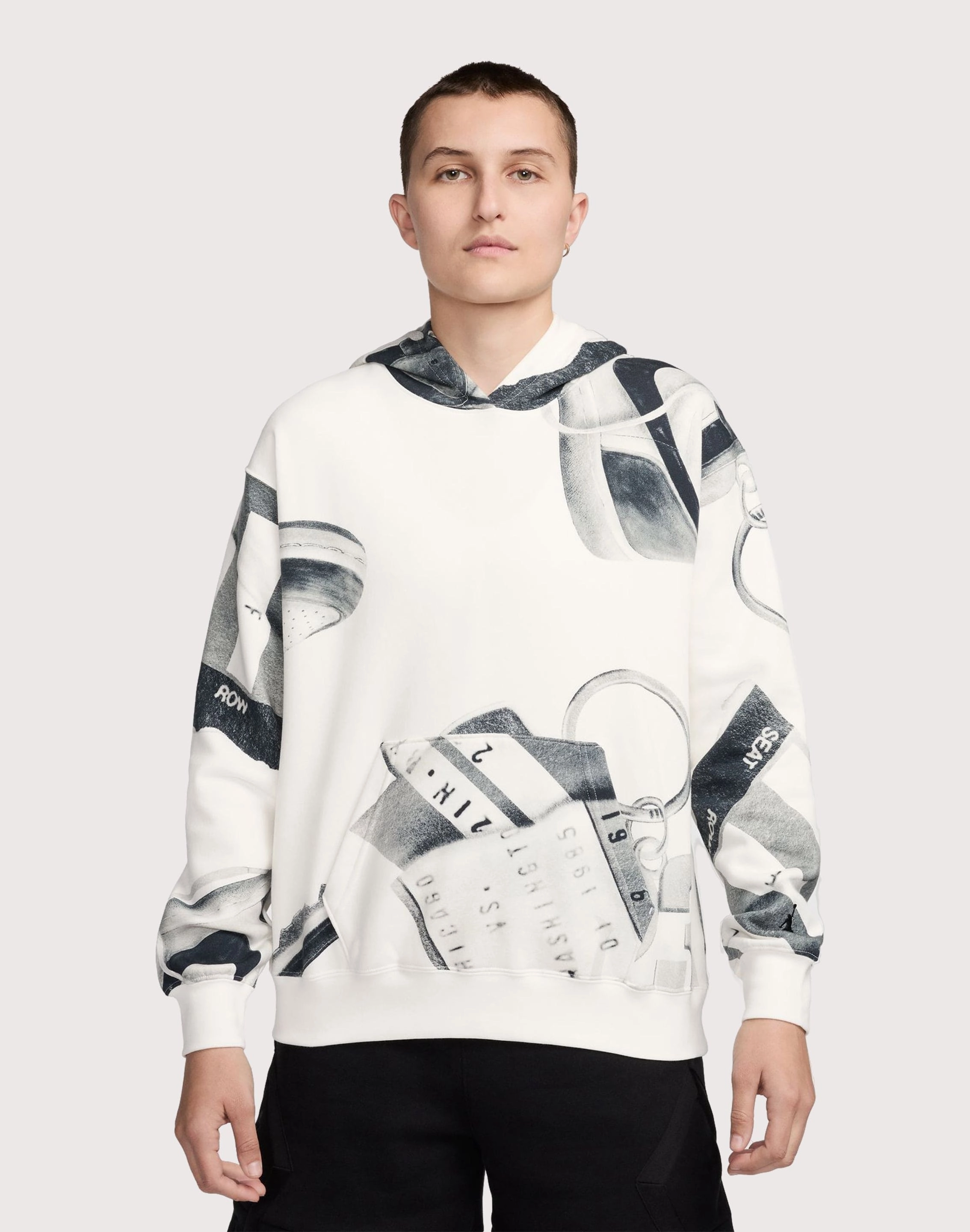 Jordan Brooklyn Fleece Printed Pullover Hoodie Fashion inspiration Workwear options