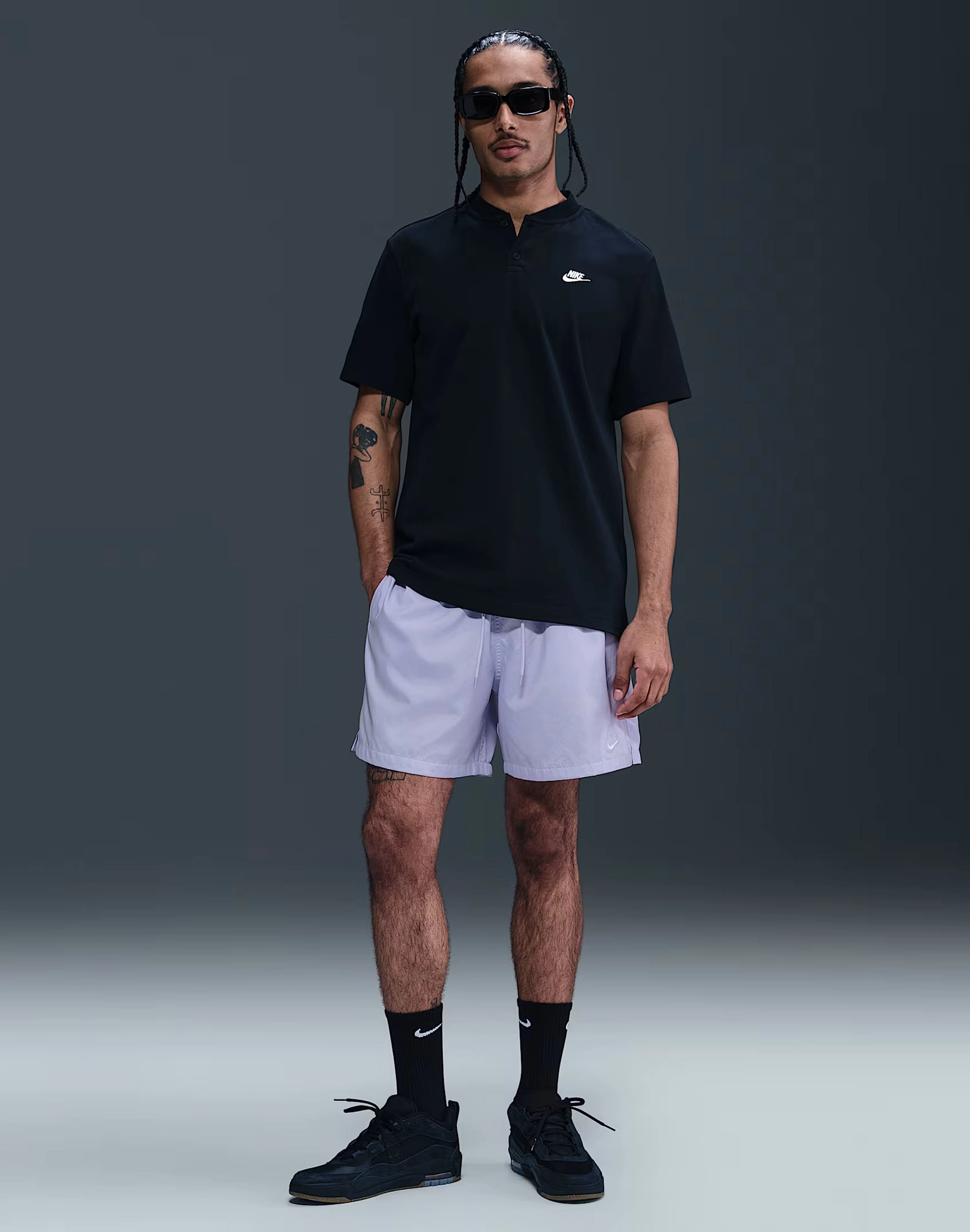 Fashionable options Nike Club Woven Flow Shorts Vintage - inspired fashion