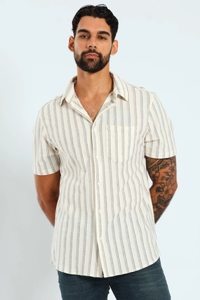Fashion forecasting Surf Int Stripe Shirt - Ecru Lingerie and intimates