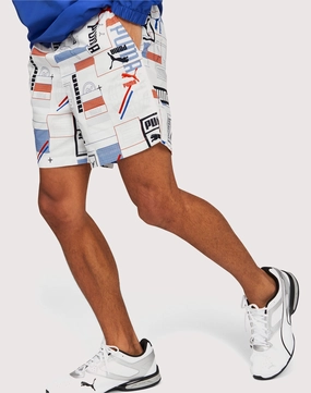 Fashion-forward items Puma General 6-Inch Printed Woven Shorts Fashion essentials