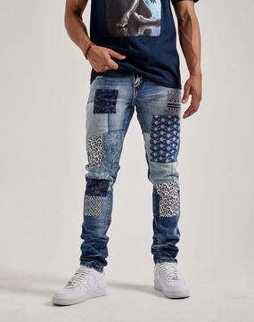 Fashion history Embellish Nyc Patchwork Denim Jeans Fashion for all ages
