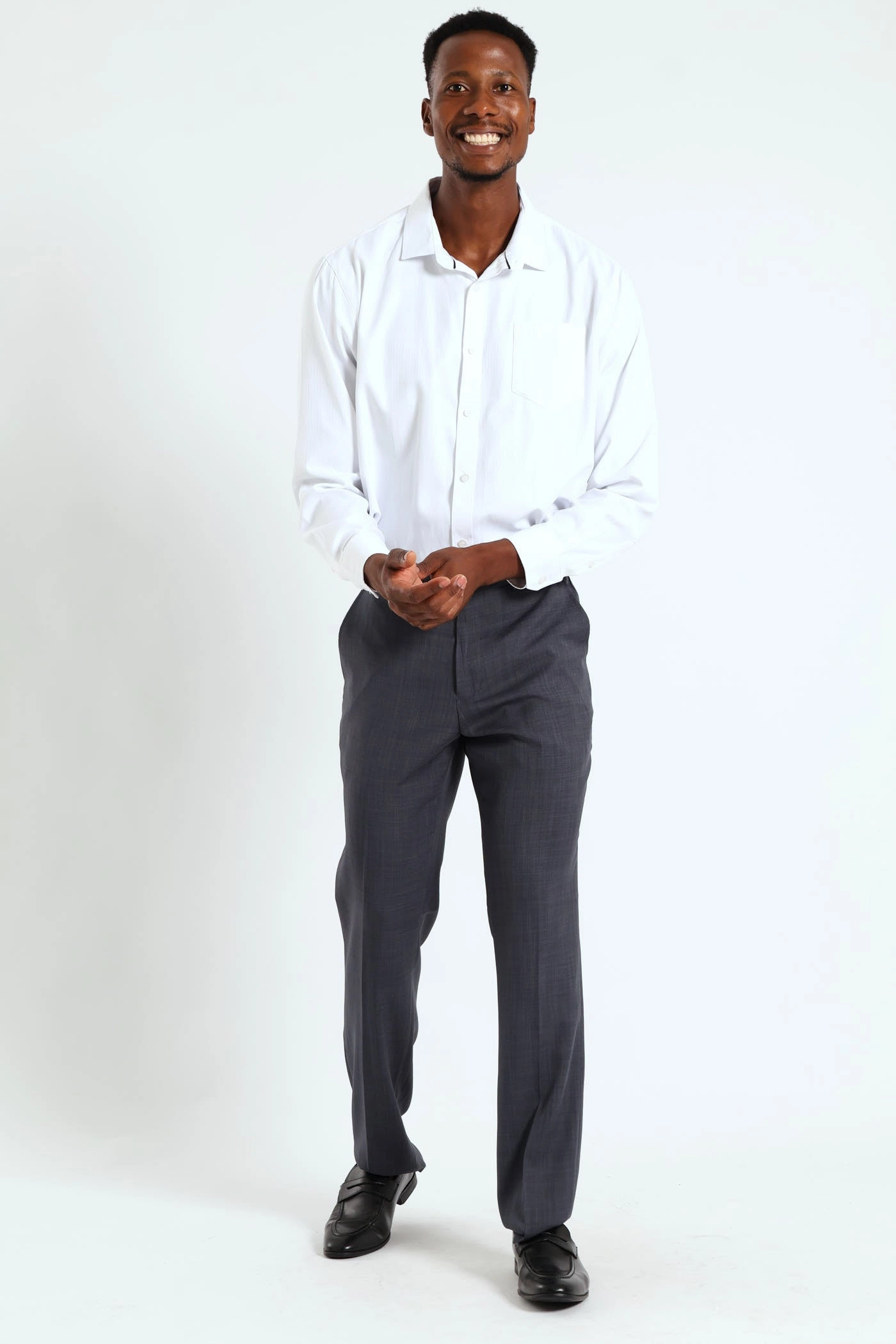 Summer Dobby Shirt - White Comfortable apparel Everyday wear