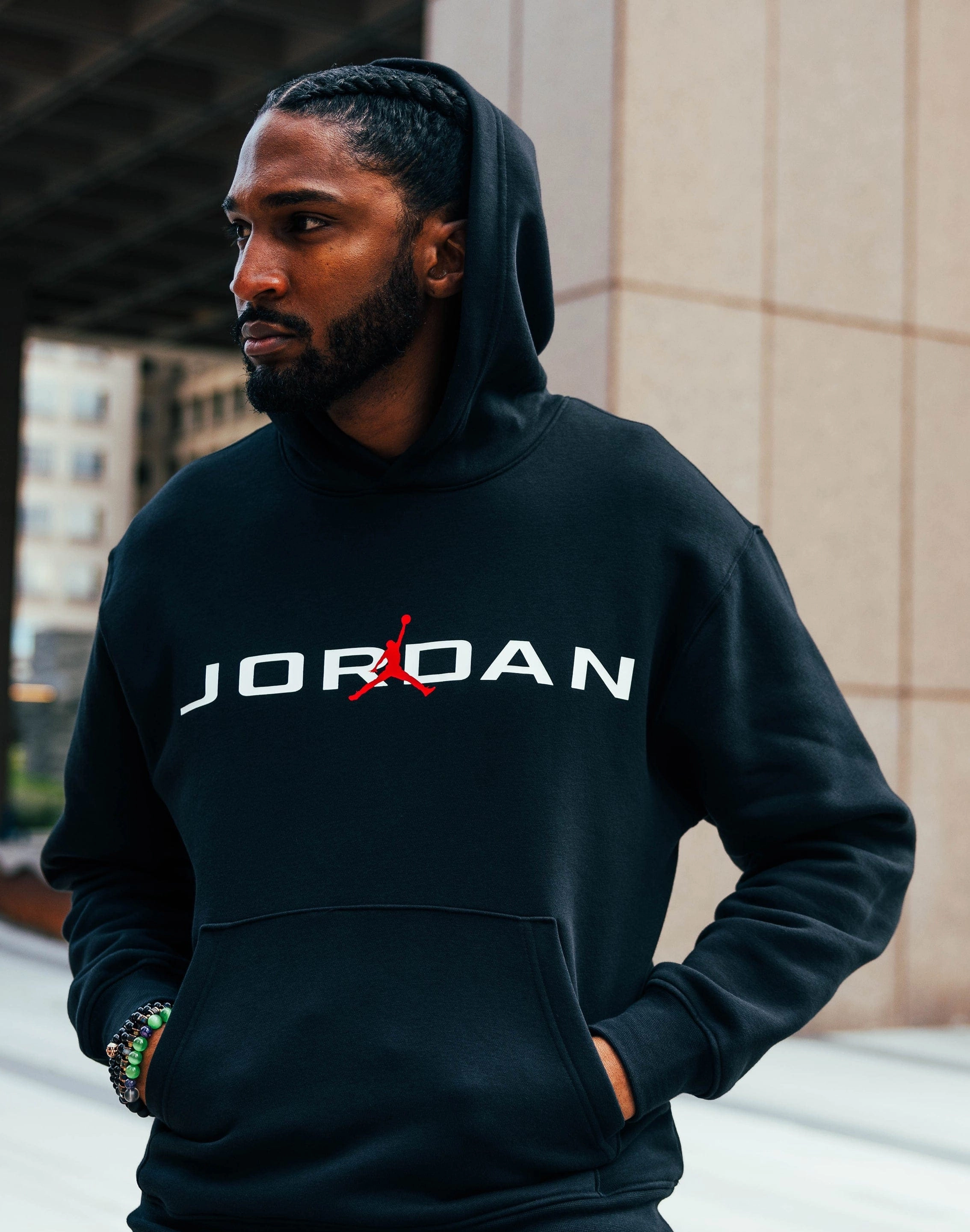 Nylon - included fashion Jordan Air Stretch Fleece Hoodie Fashion boutiques