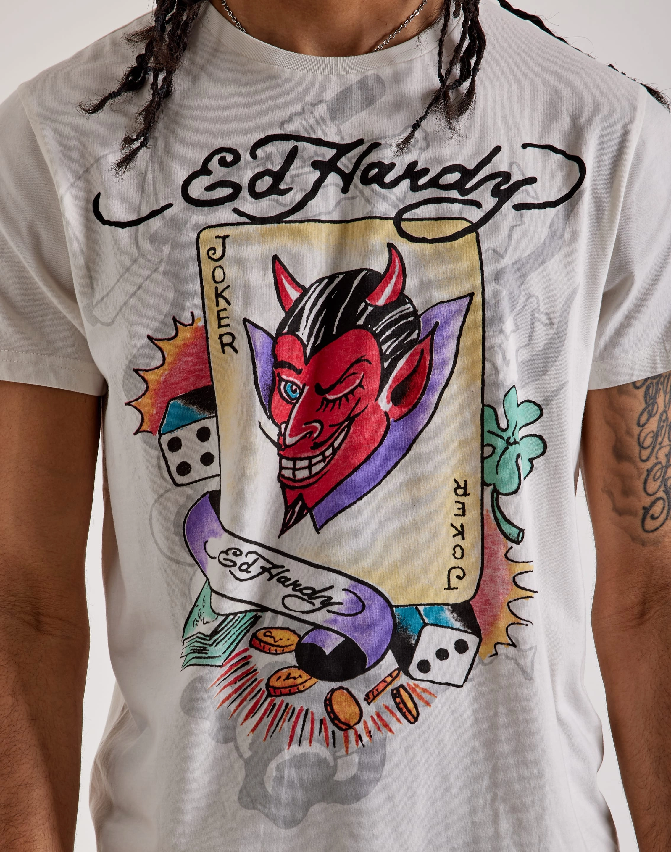 Fashion inspiration Ed Hardy Joker Tee
