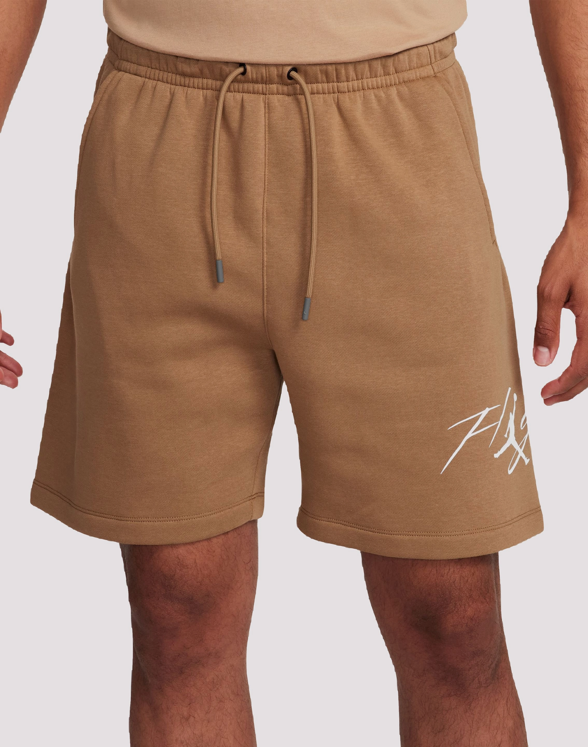 Preppy style items Jordan Essentials Fleece Brown Shorts Minimalist fashion