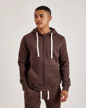 Fashion labels DH Essentials Basic Full-Zip Fleece Hoodie Workwear options