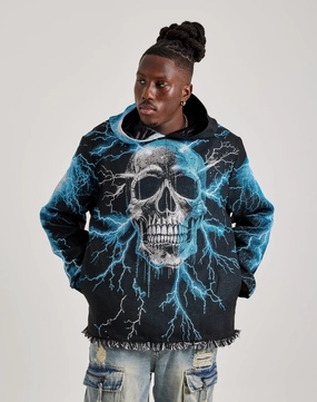 Fashion labels Majestik No Way Out Tapestry Hoodie Nautical - themed fashion