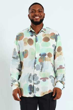 Fashion labels Water Paint Smart Shirt Wardrobe staples