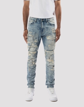 Fashion lookbook Grindhouse Extreme Rip Slim Fit Jeans Nylon - included fashion