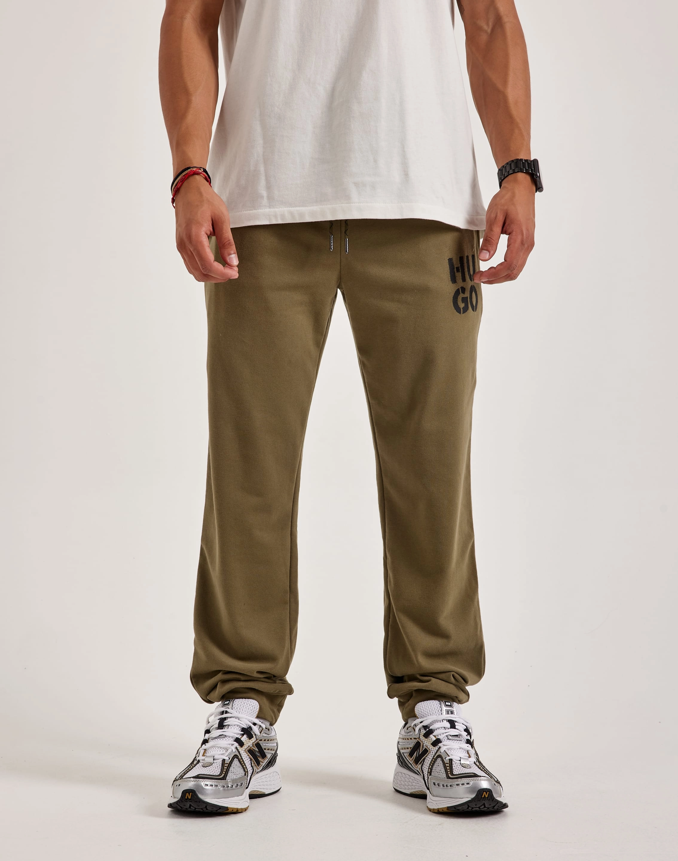 Hugo Spray Logo Sweatpants Fashion archives Formal wear selections