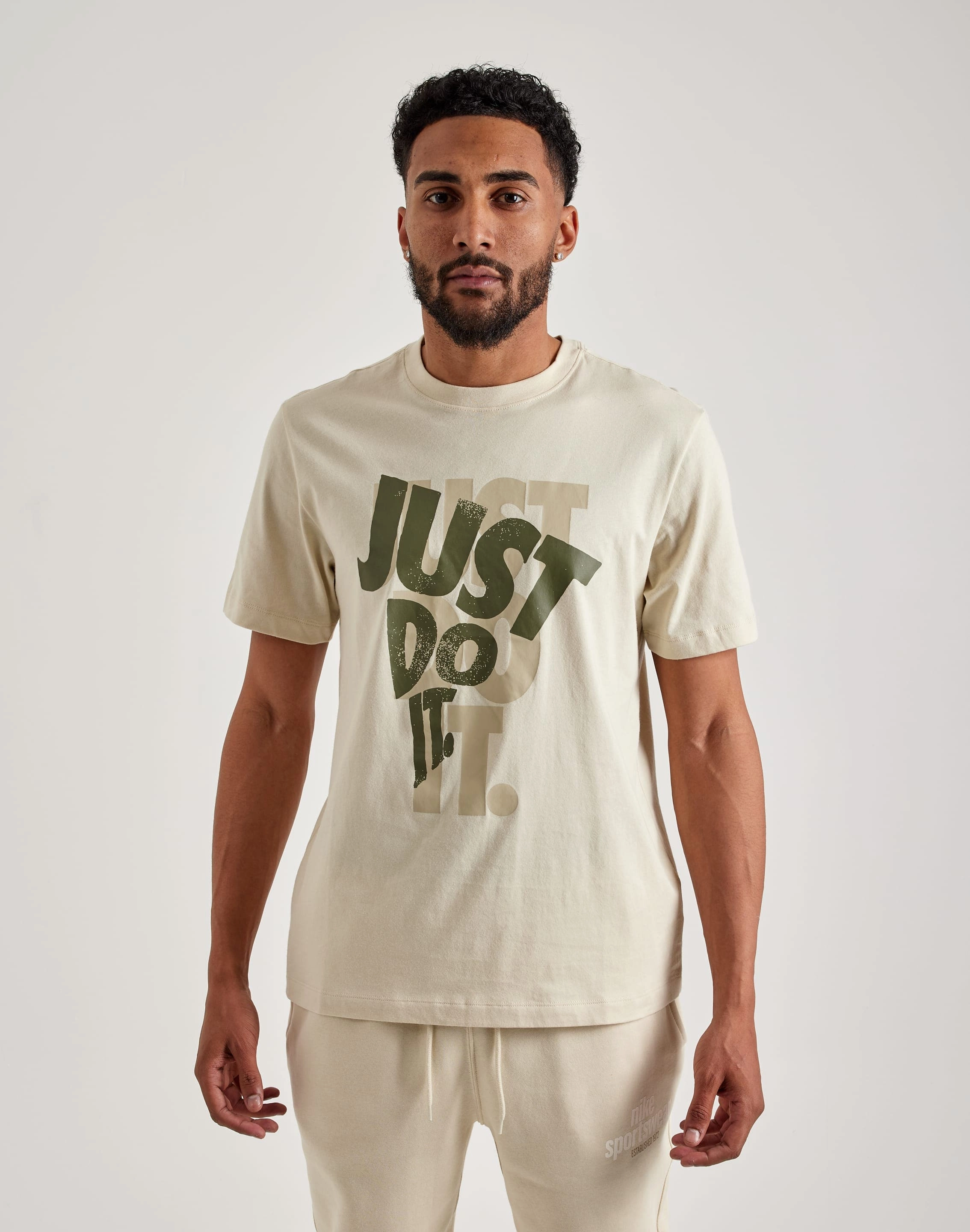 Comfortable apparel Nike Just Do It Tee Fashion accessories