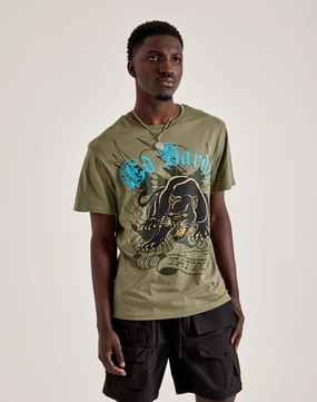 Fashion storage (wardrobes, hangers, etc.) Ed Hardy Crouching Panther Tee Patterned fashion (floral, stripes, etc.)