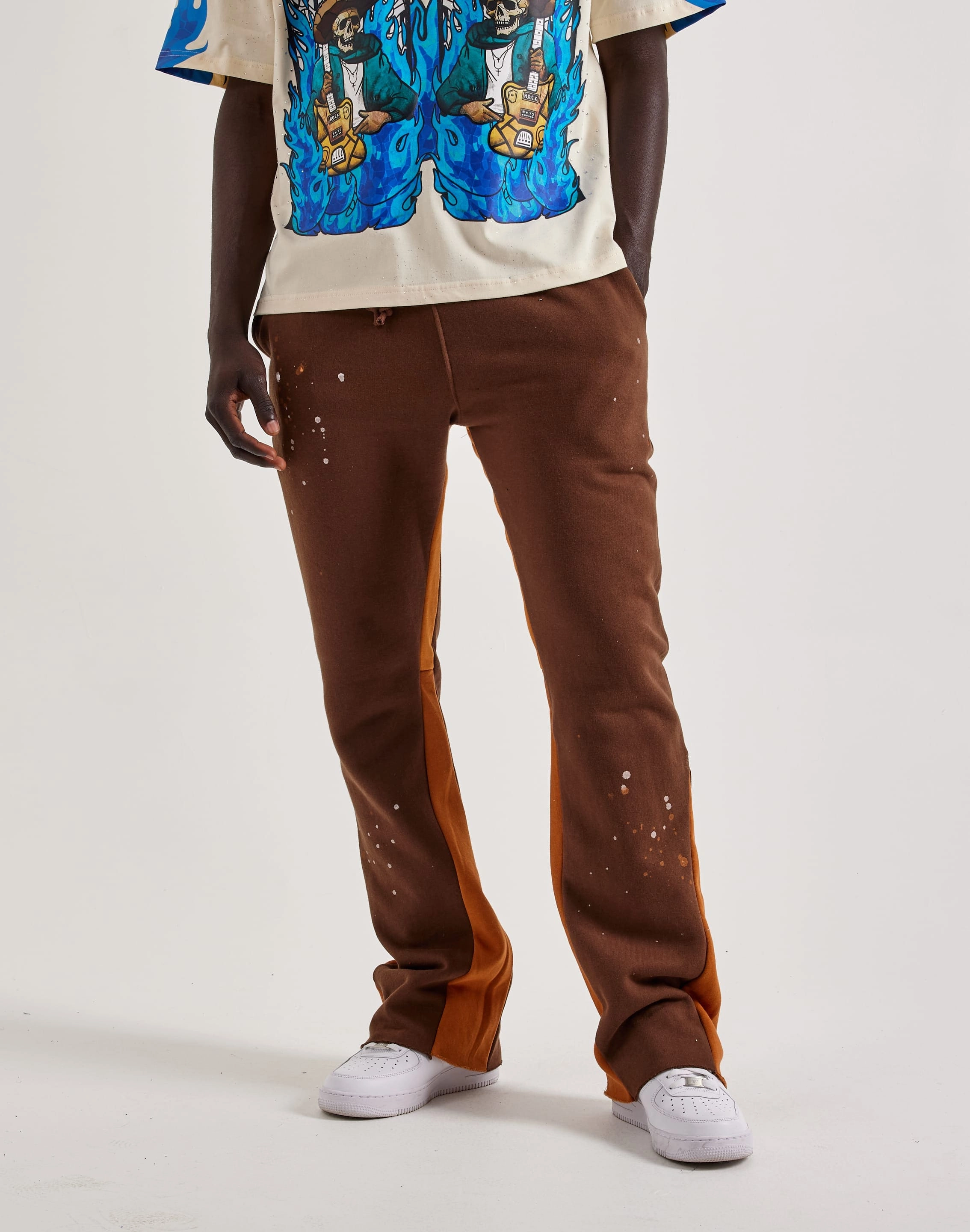 Fashion subscription services MNML Contrast Bootcut Sweatpants