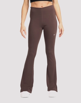 Fashion subscription services Nike Sportswear Chill Knit Tight Mini-Rib Flared Leggings Stylish products
