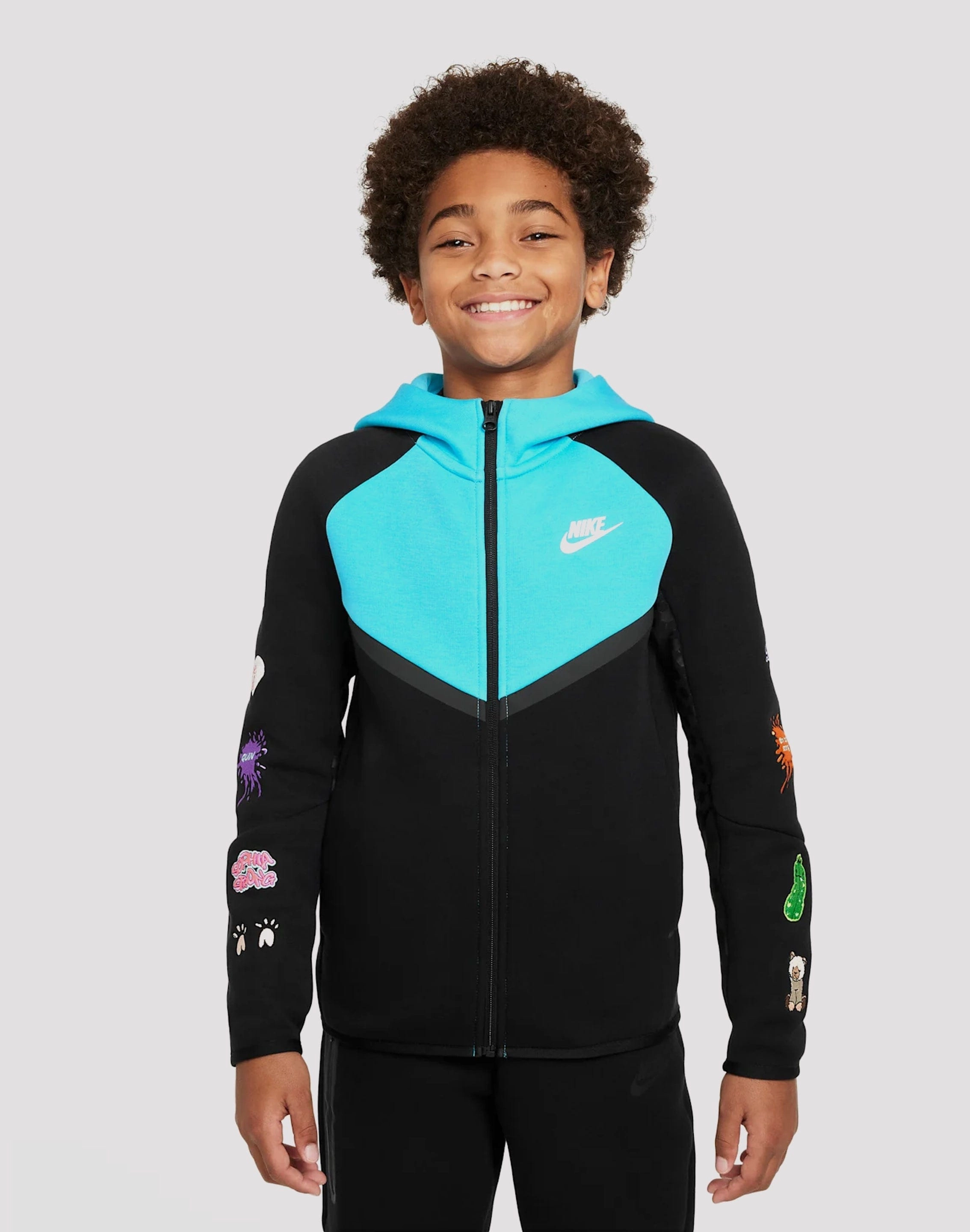 Athleisure fashion Nike Tech Fleece Full-Zip Hoodie 'Doernbecher Freestyle' Grade-School Free shipping offers
