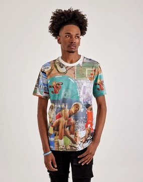 Fashion technology Jordan Flight Essentials Allover Print Tee Athleisure fashion