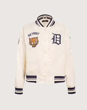 Fashion technology Pro Standard Detroit Tigers Retro Classic Rib Satin Jacket Fashion catalog