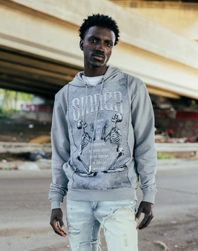 Fashion trends by region Majestik Sinner Tapestry Mix Hoodie Fashion storage (wardrobes, hangers, etc.)
