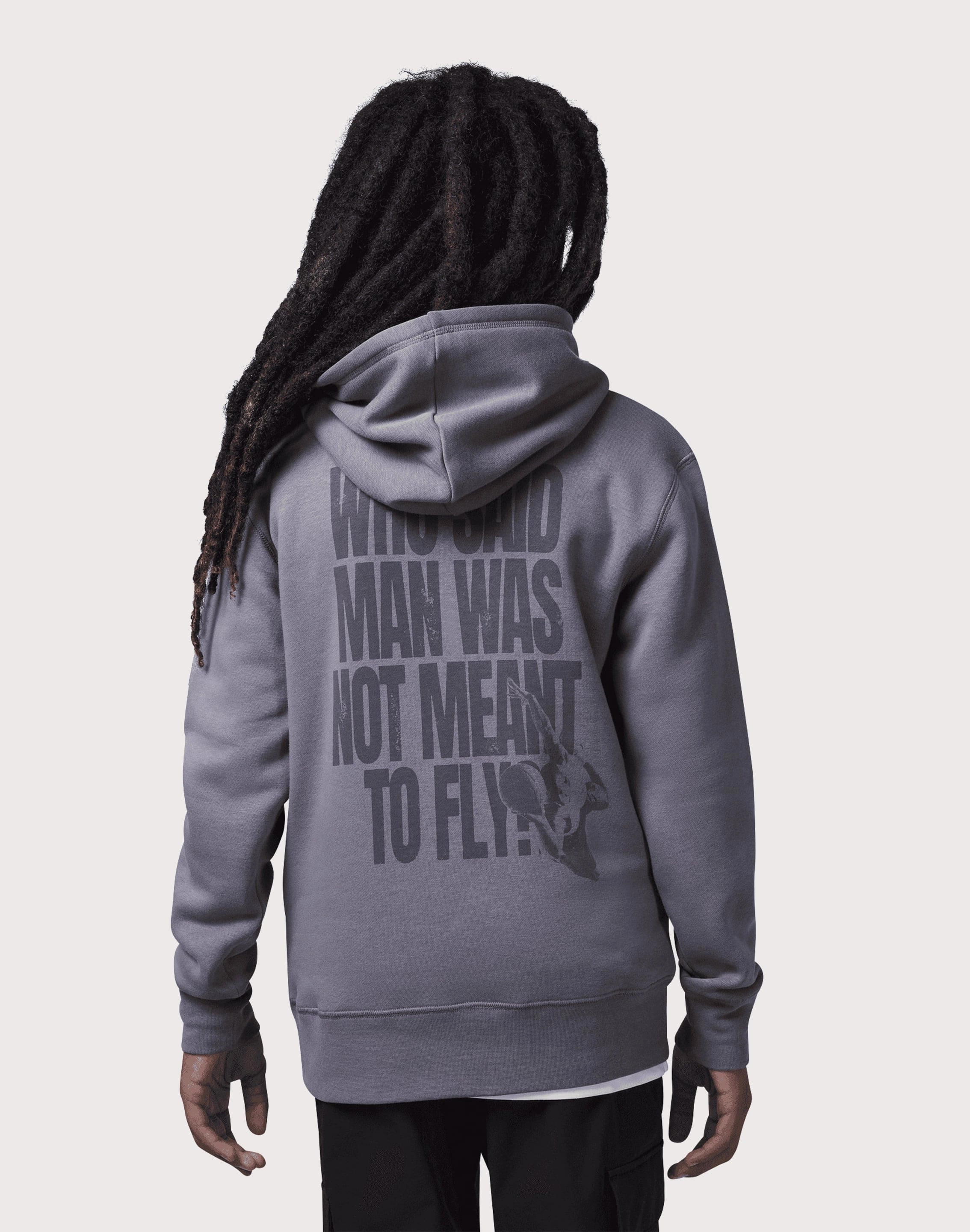 Fashion trends Jordan J Day Flight Big Boys' Pewter Hoodie
