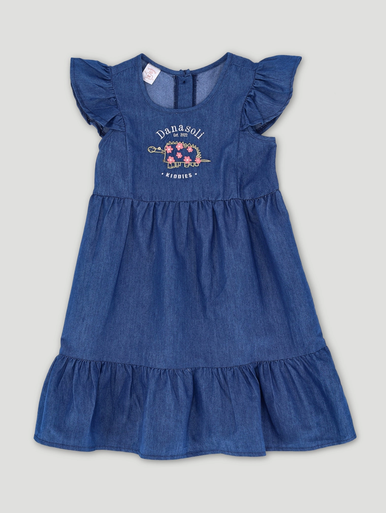 Fashion events Pre-Girls Danasoli Chambre Dress - Blue Fashion trends by region