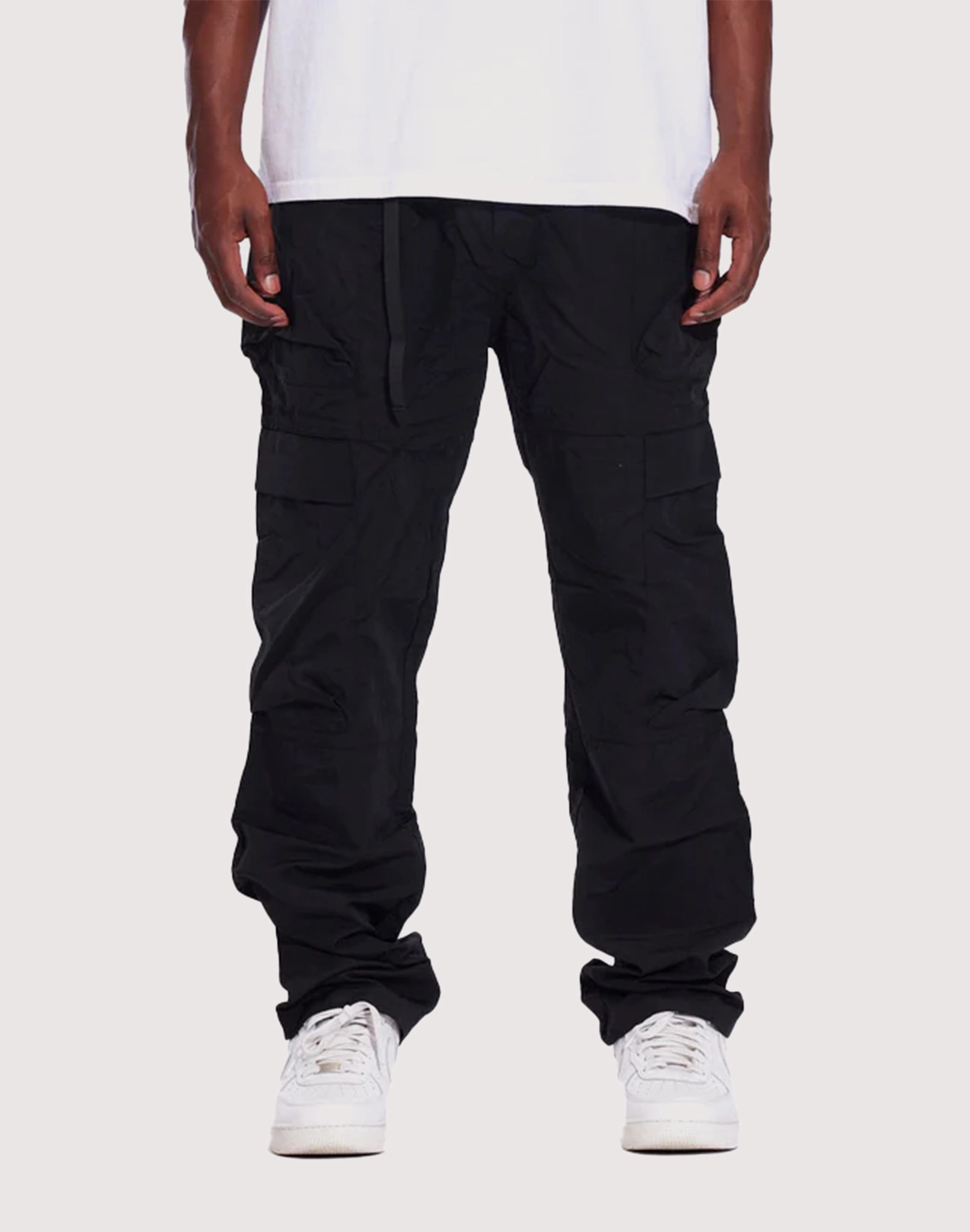 Fashionable options THE LEVERAGE Unbasic Nylon Cargo Pants New fashion arrivals
