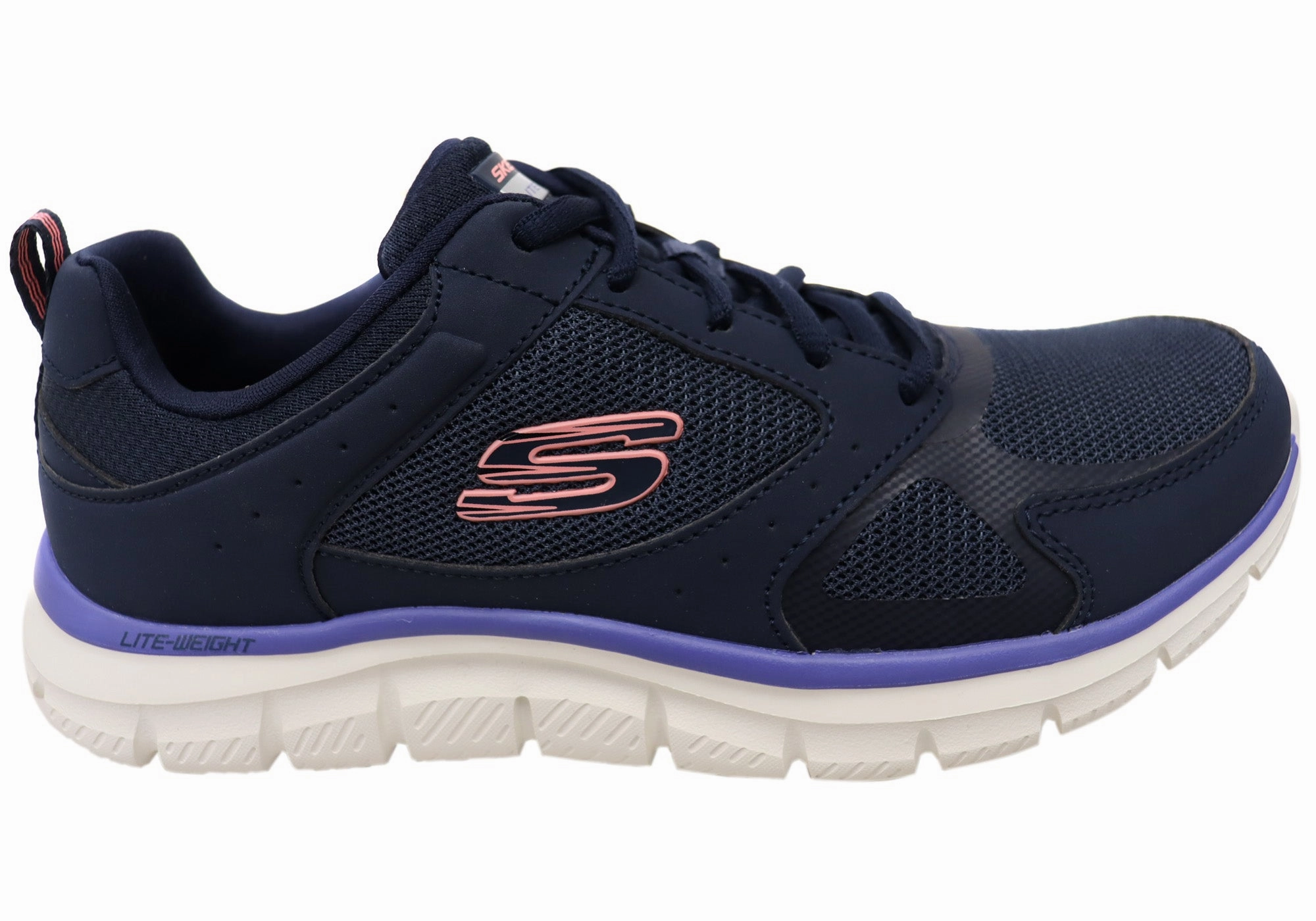 Flights Skechers Womens Track Grand Scene Comfortable Memory Foam Shoes Beaded Accents