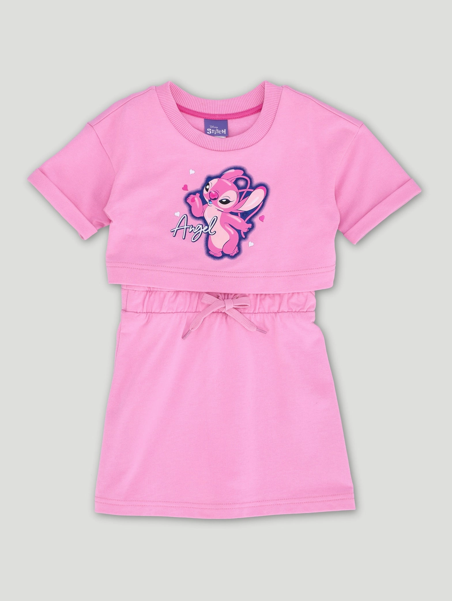 Formal wear selections Pre-Girls Lilo & Stitch Dress Twofer Set - Pink Activewear gear