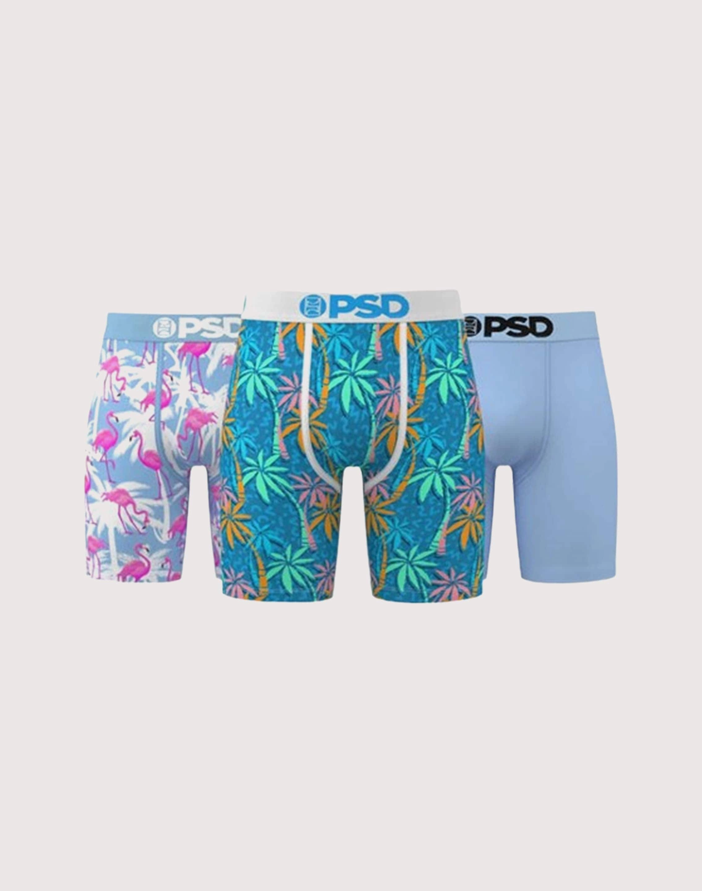 Fashion history Psd Underwear PSD Maui Wowie Men's Underwear-3PK Patterned fashion (floral, stripes, etc.)