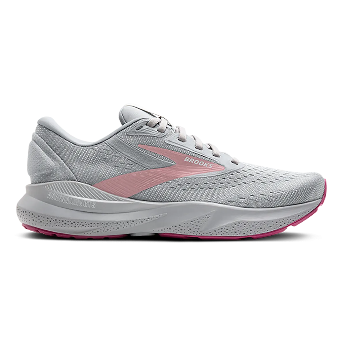 Brooks Adrenaline GTS 24 Alloy - White - Zephyr Plush Dependable