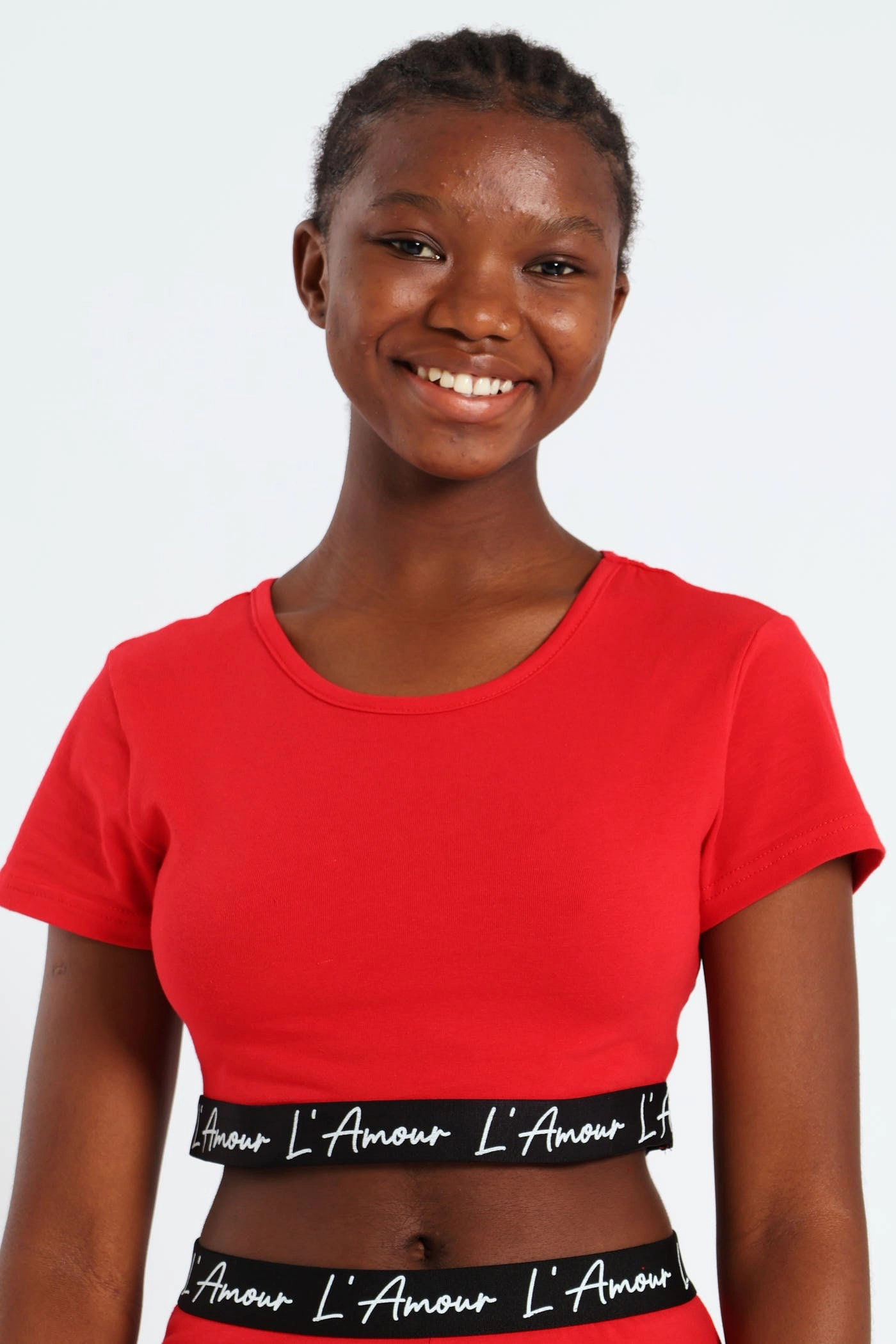 Girls Expo Elastic Top - Red