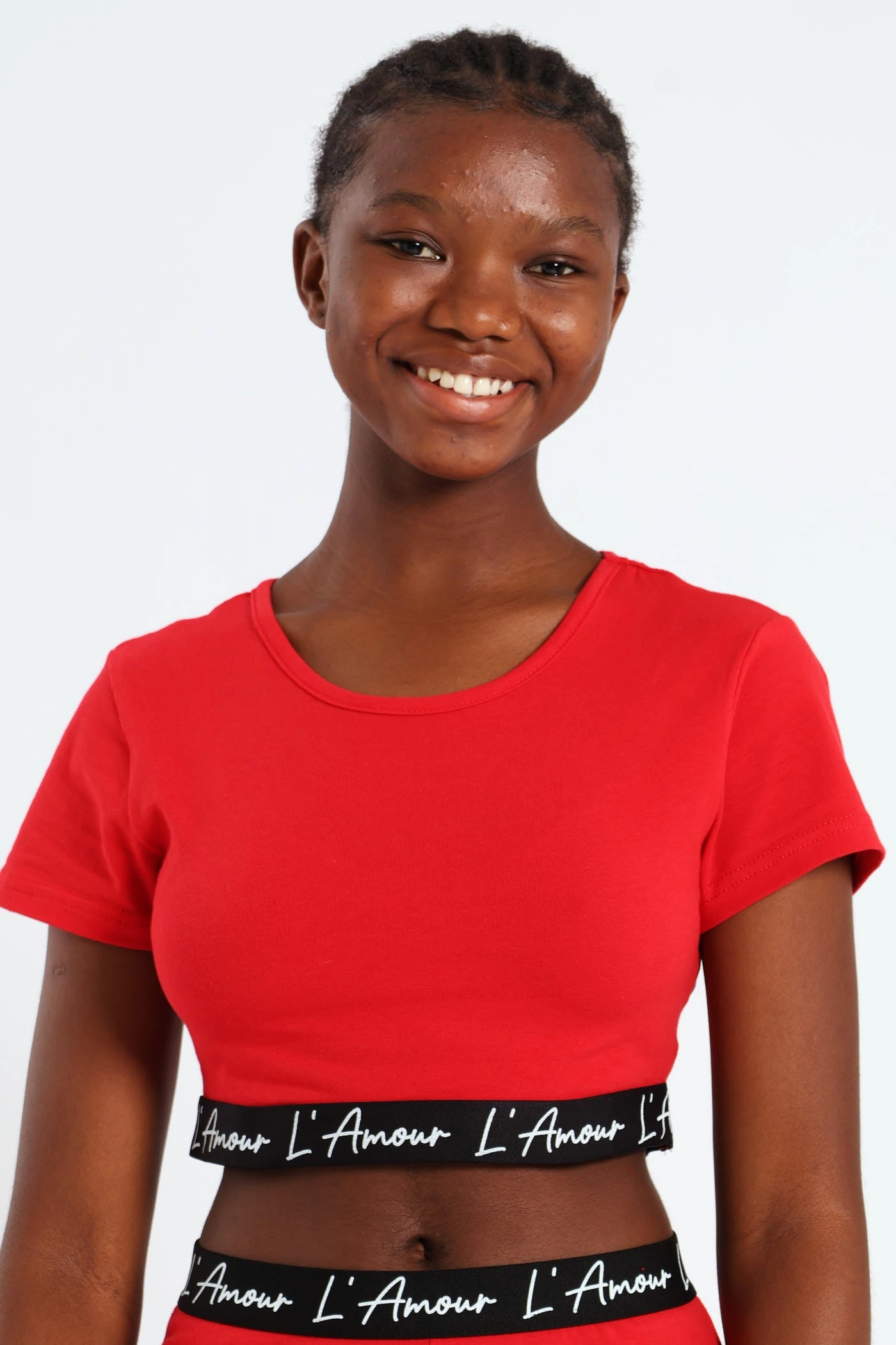 Girls Expo Elastic Top - Red