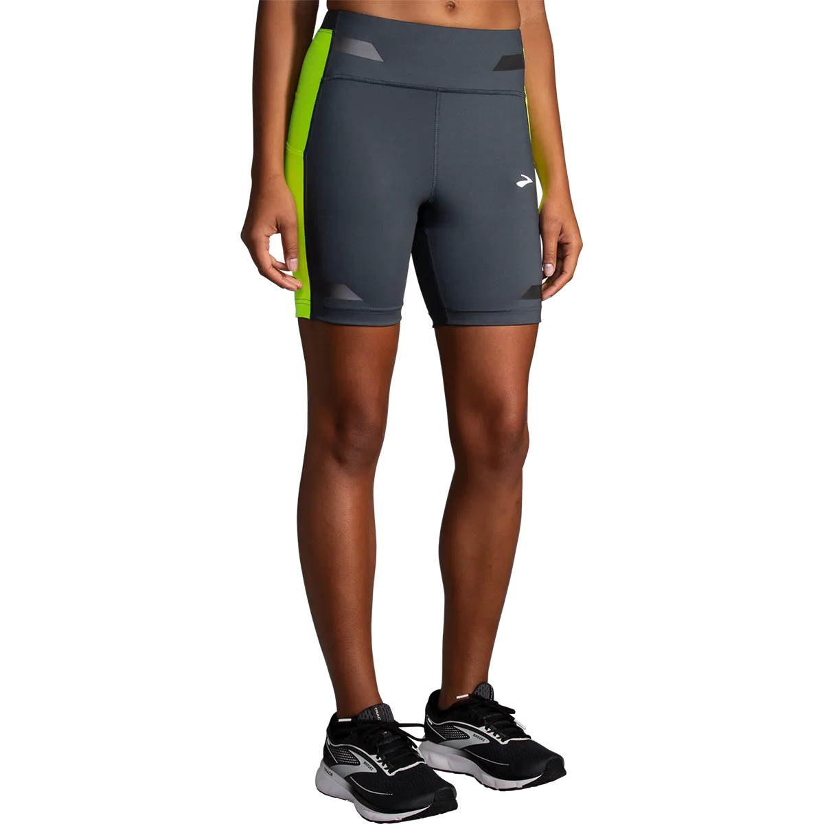 Brooks Run Visible 6" Short Fearless Informed