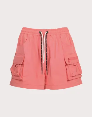 Grindhouse Nylon Cargo 3-Inch Pink ?Shorts Polyester - used fashion Fashion technology