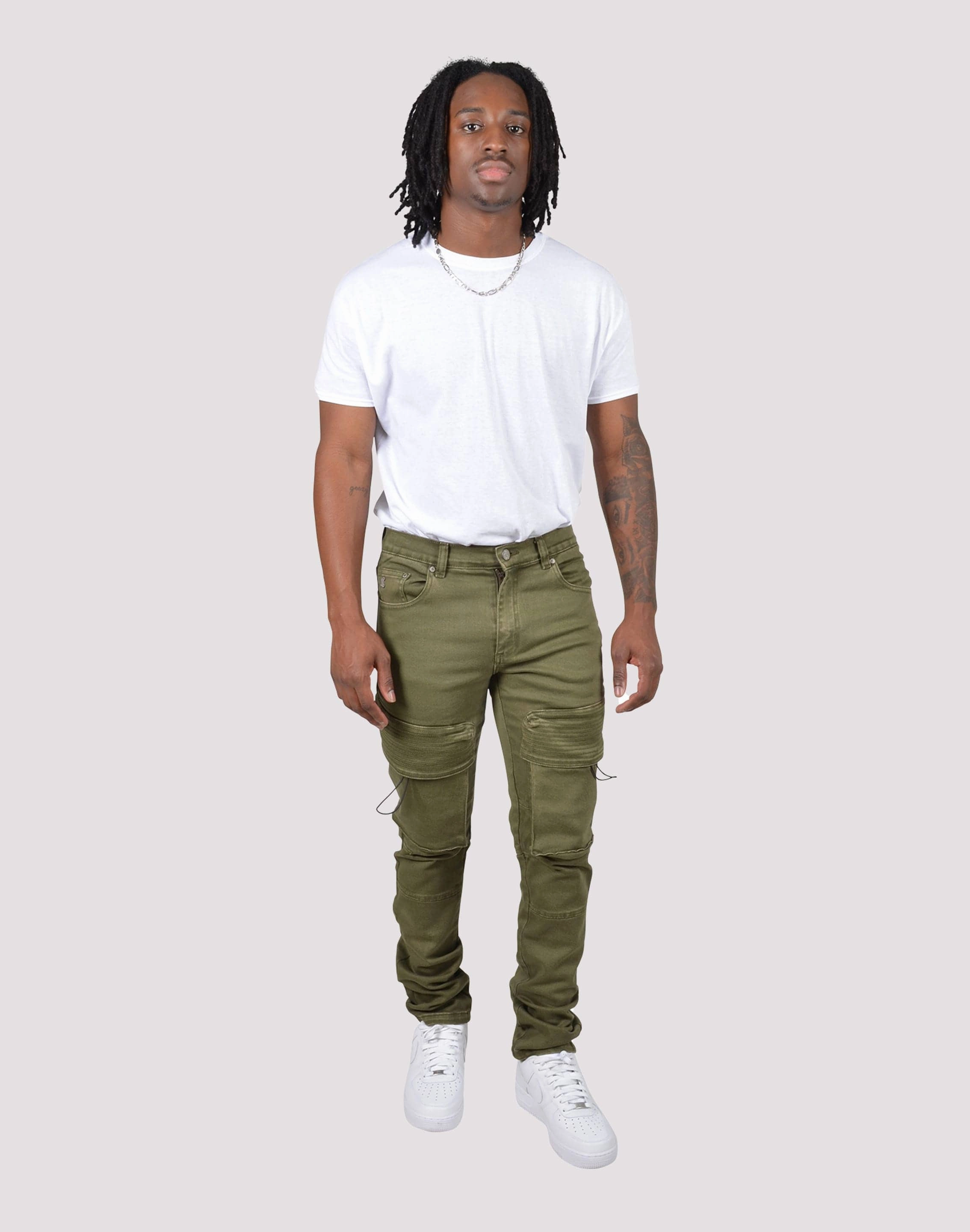 Grindhouse Bellow Chord Pocket Denim Jeans Popular fashion picks Hip - hop fashion