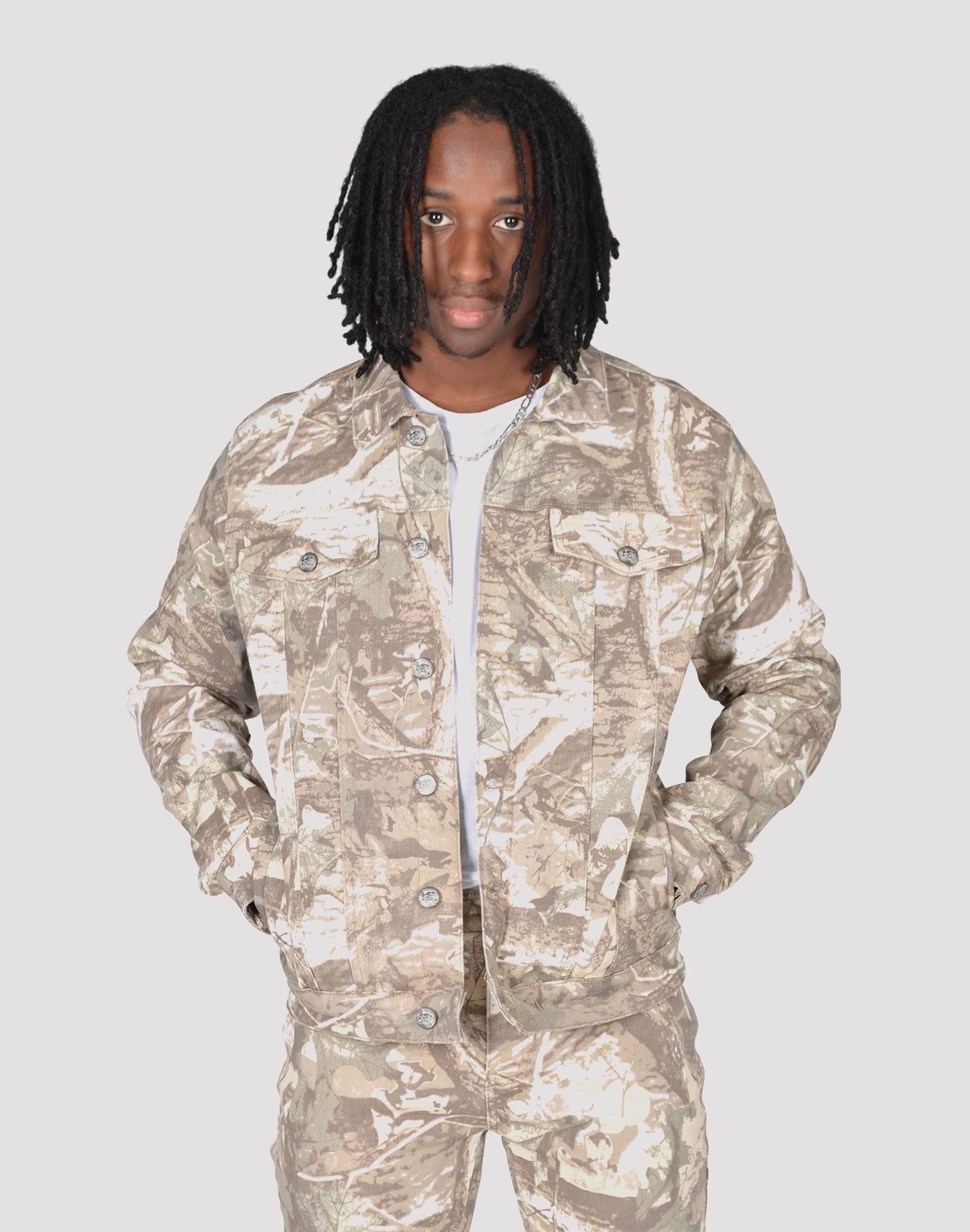 Grindhouse Light Camo Jacket Upcycled fashion Fashion essentials