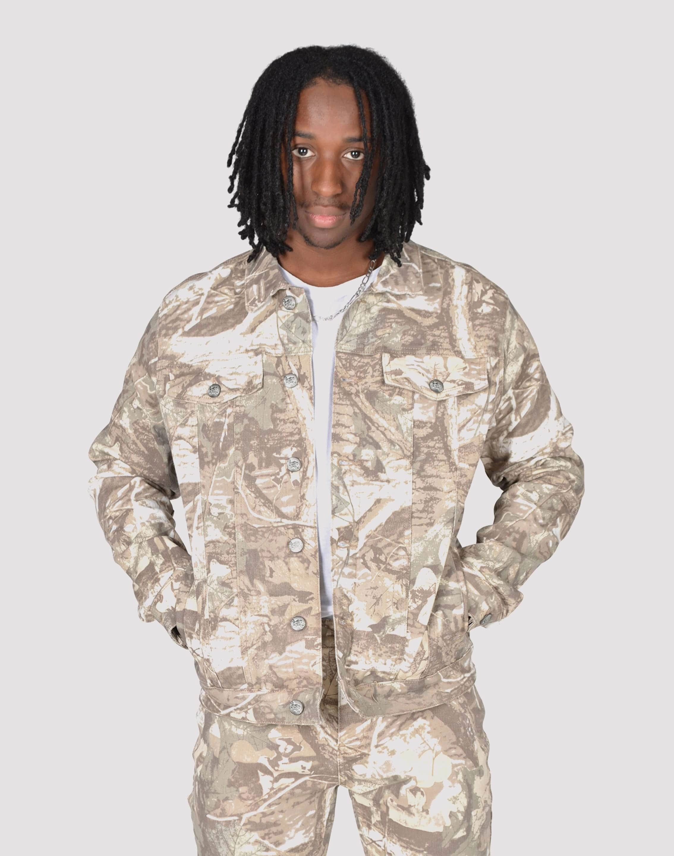 Grindhouse Light Camo Jacket Fashionable options Street fashion