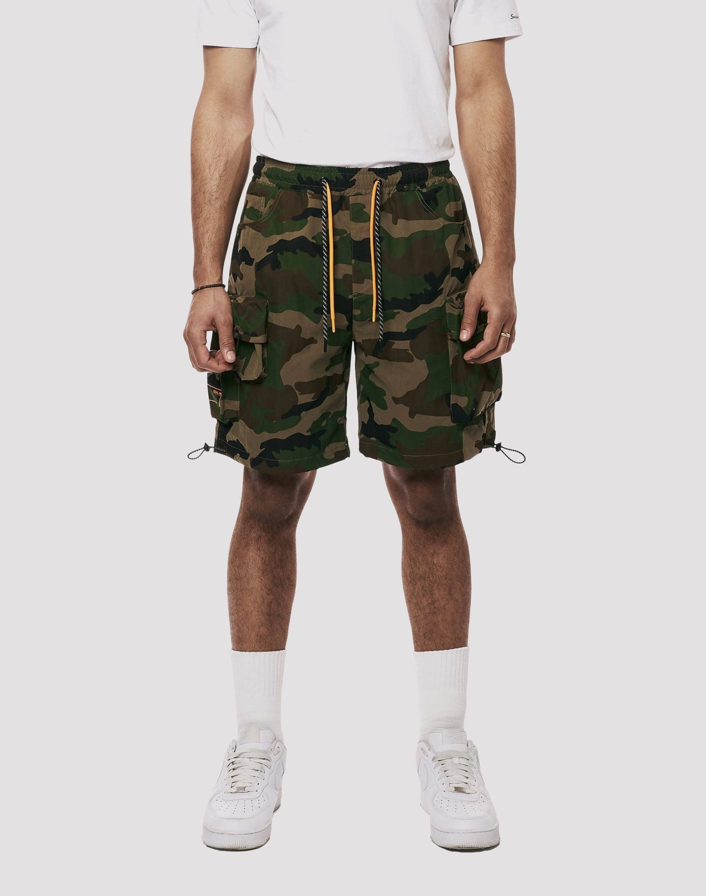 Business casual wear Grindhouse Nylon Camo Shorts Fashion essentials