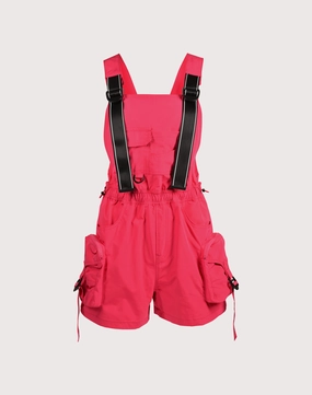Grindhouse Nylon Overall Shorts Street fashion Sustainable fashion practices