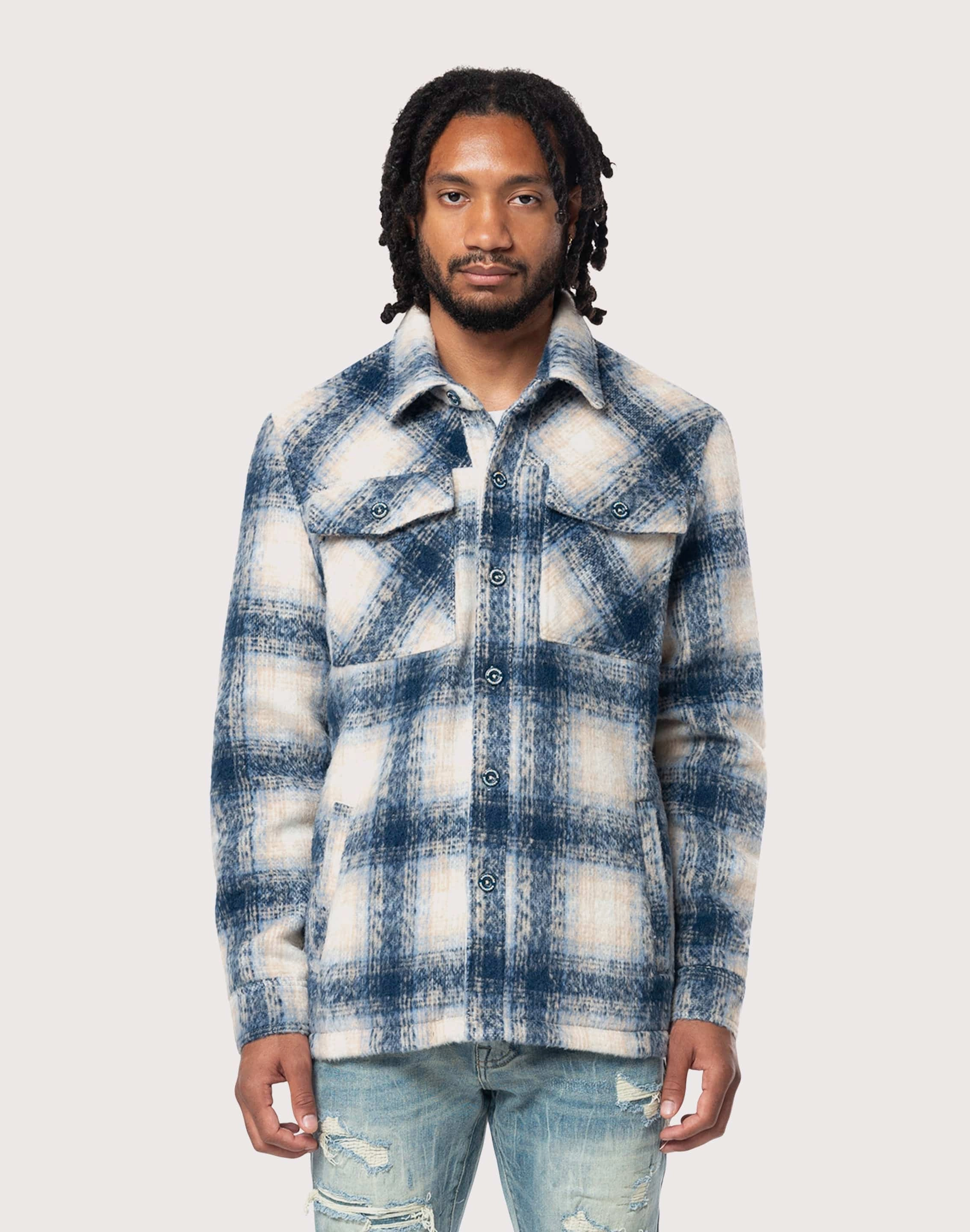 Grindhouse Plaid Oceana Overshirt Fashion essentials Clothing prices
