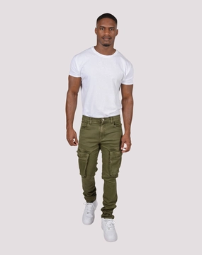 Grindhouse Side Cargo Pocket Denim Jeans Spandex - incorporated fashion Organic fashion products