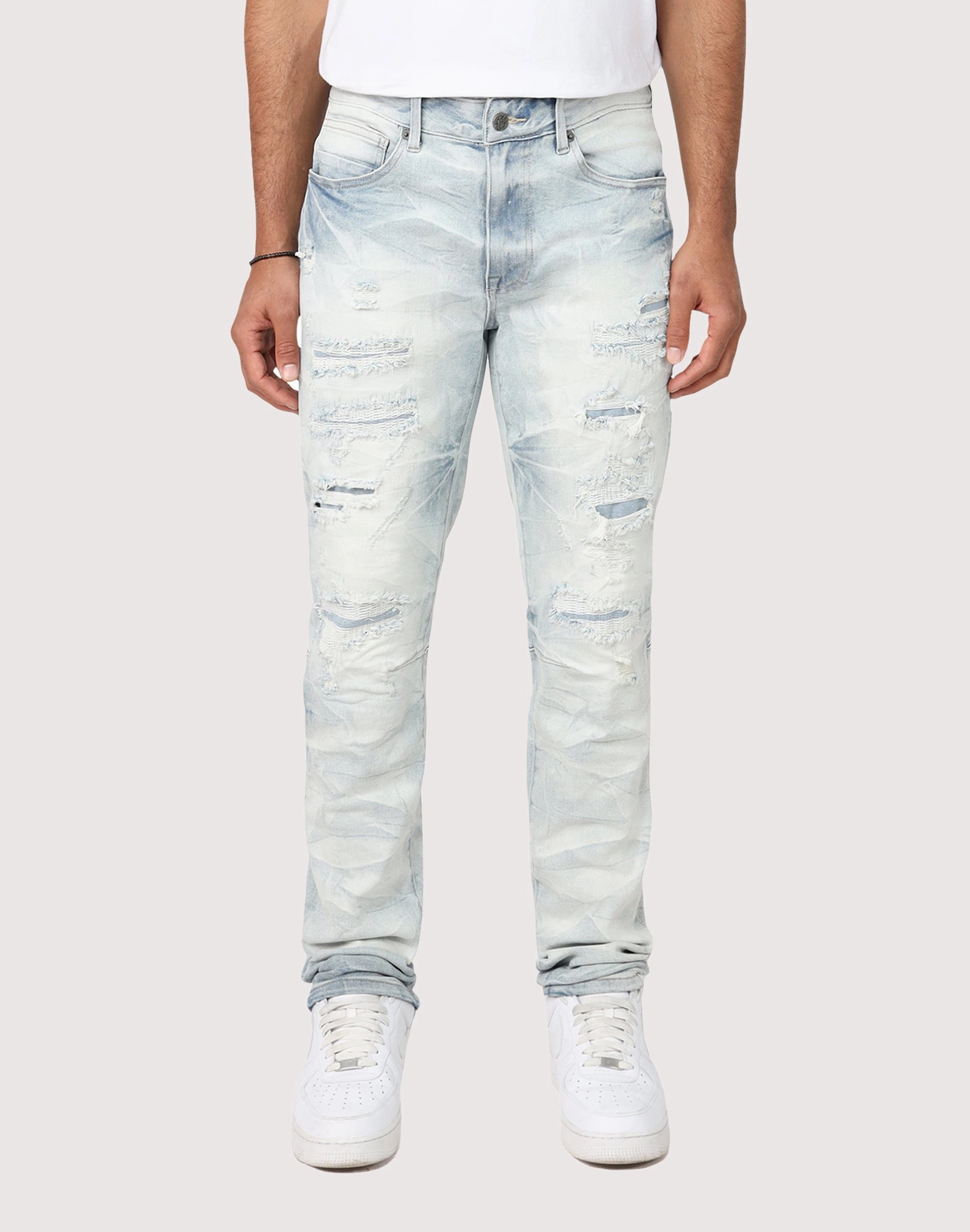 Grindhouse Slim Fit Vintage Wash Jeans Designer fashion items Activewear gear